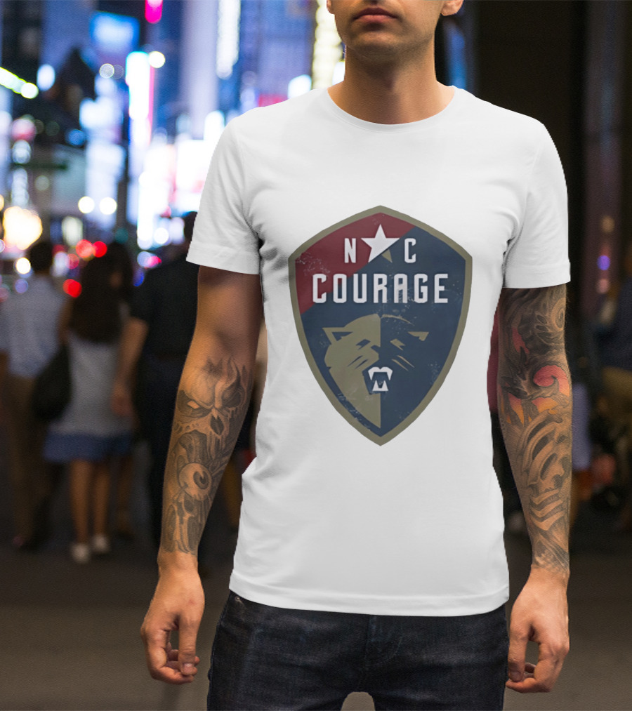 North Carolina Courage Star Shield NC Courage T-Shirt