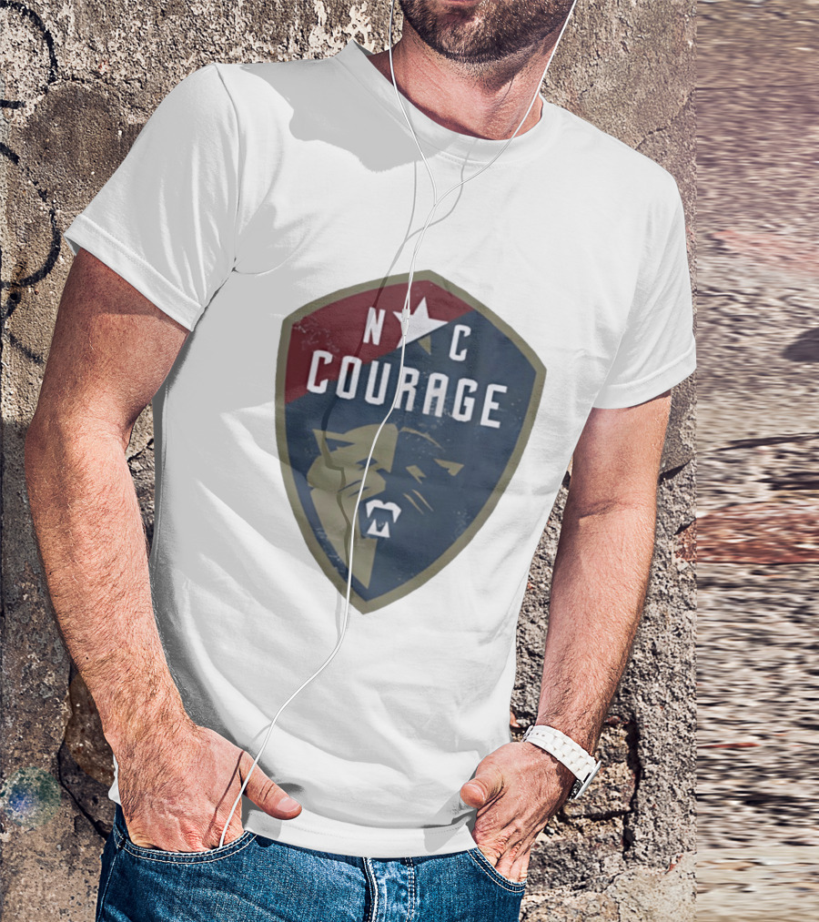 North Carolina Courage Star Shield NC Courage T-Shirt