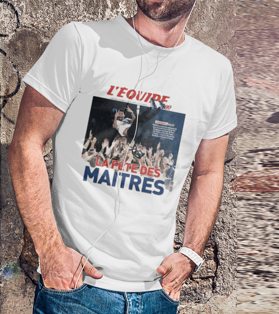 L'Equipe La Fête Des Maitres Football Joyful Celebration T-Shirt