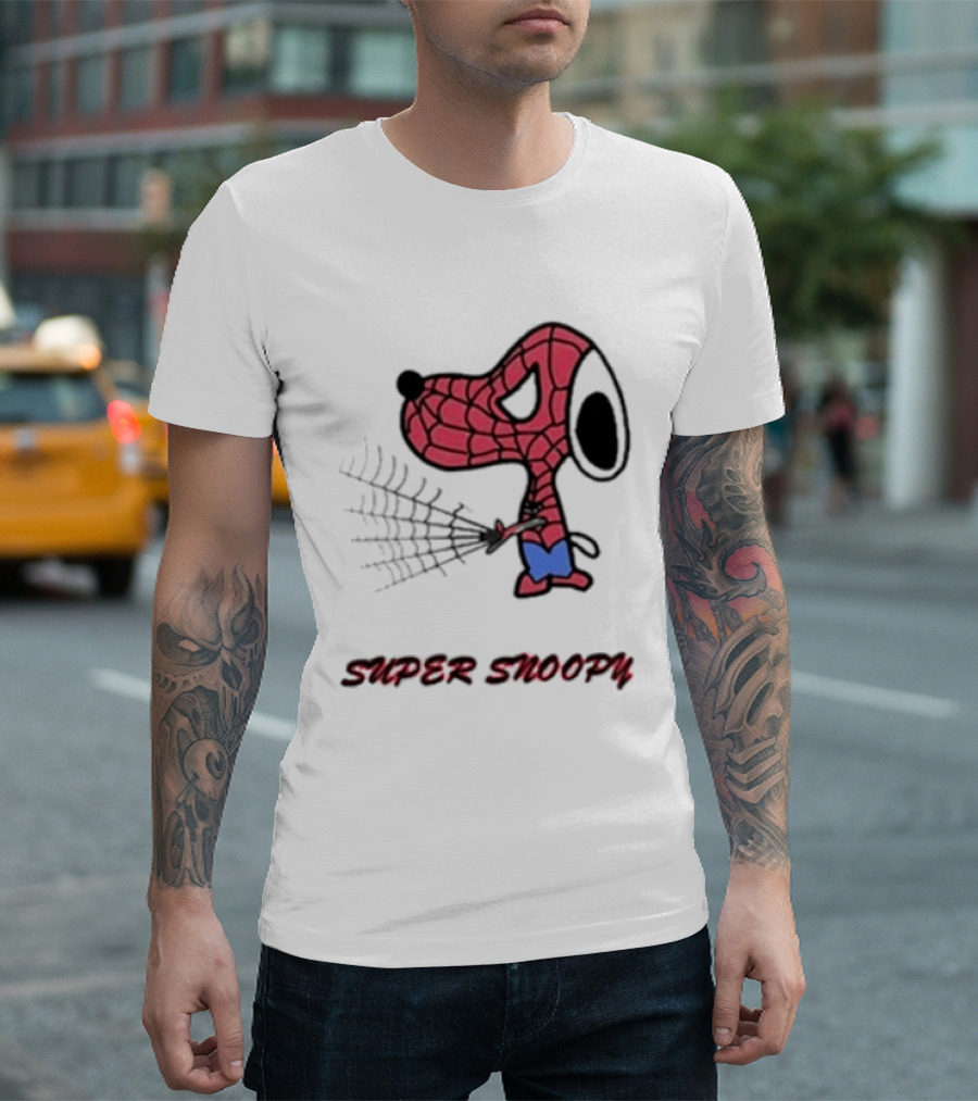 Super Snoopy Spider Adventure T-Shirt