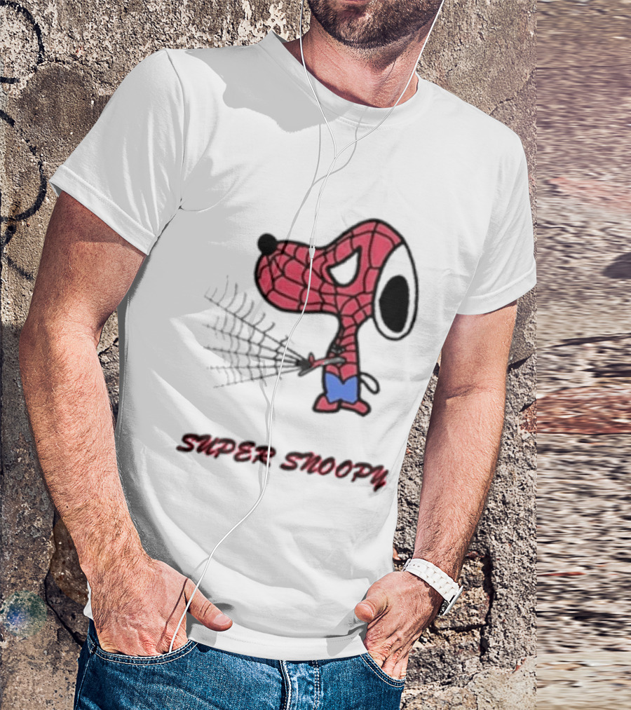 Super Snoopy Spider Adventure T-Shirt