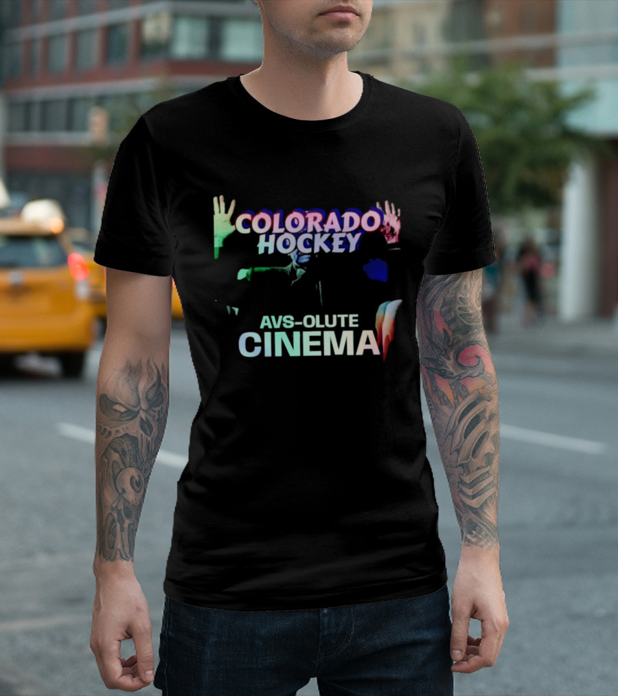 Colorado Avalanche Hockey Avs Olute Cinema T-Shirt