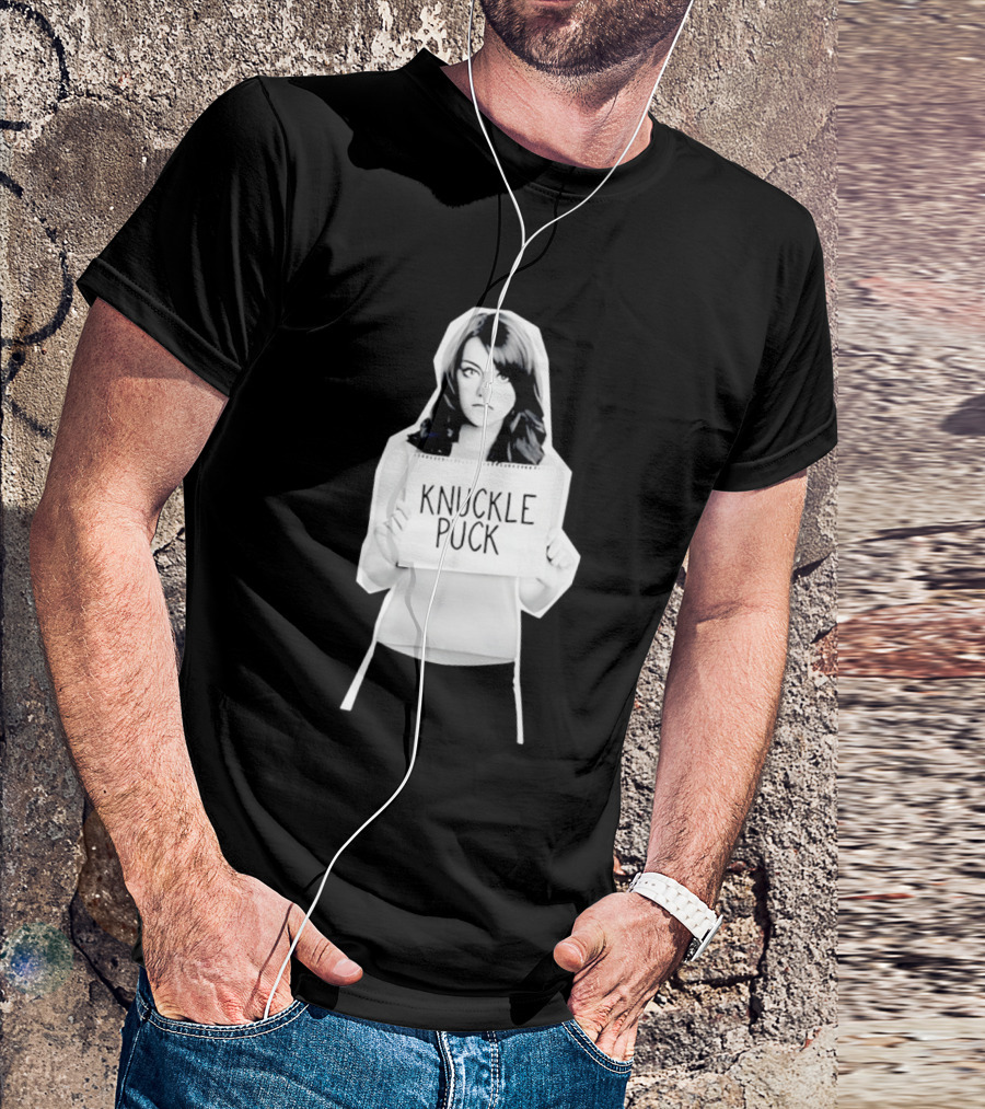 Emma Stone Knuckle Puck Sign T-Shirt