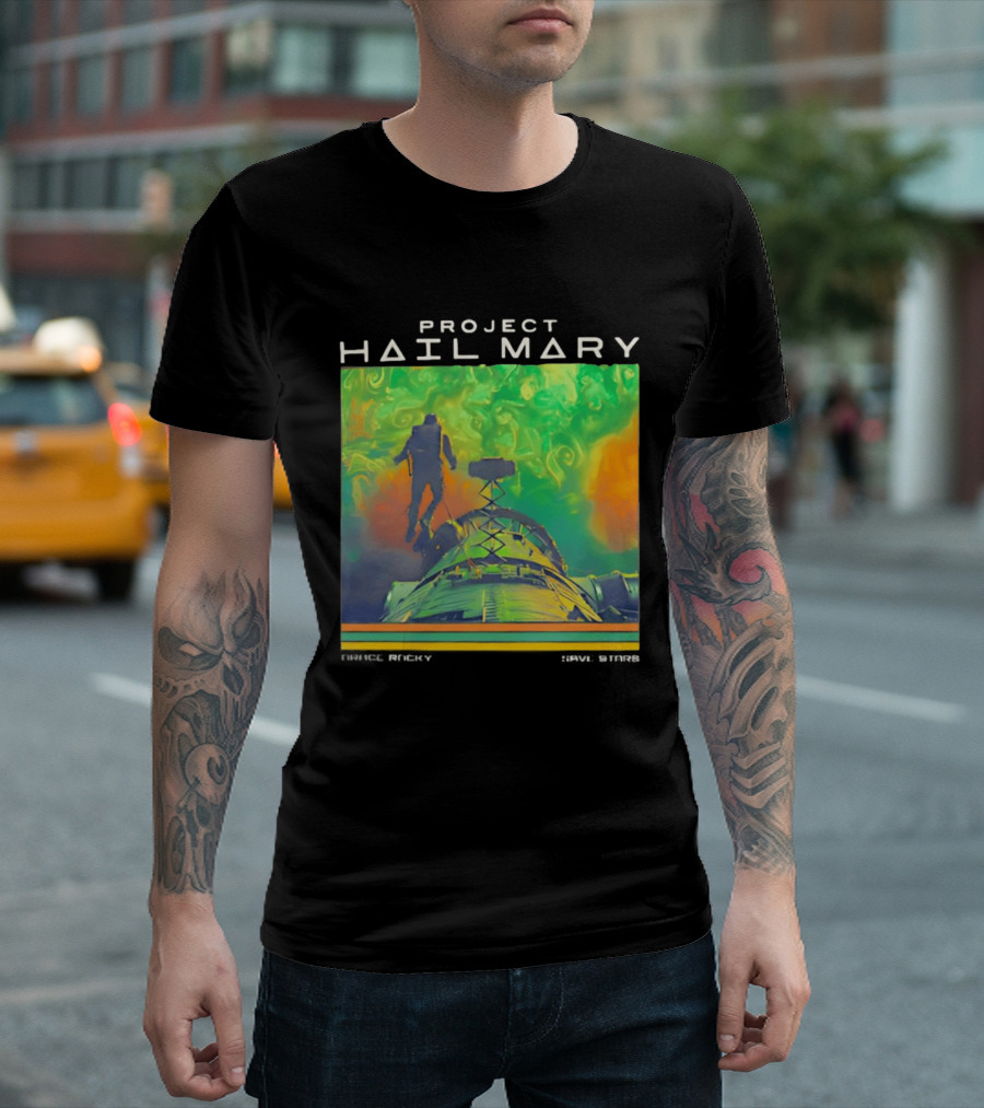 Project Hail Mary Astronaut Space Mission Sci Fi Adventure T-Shirt