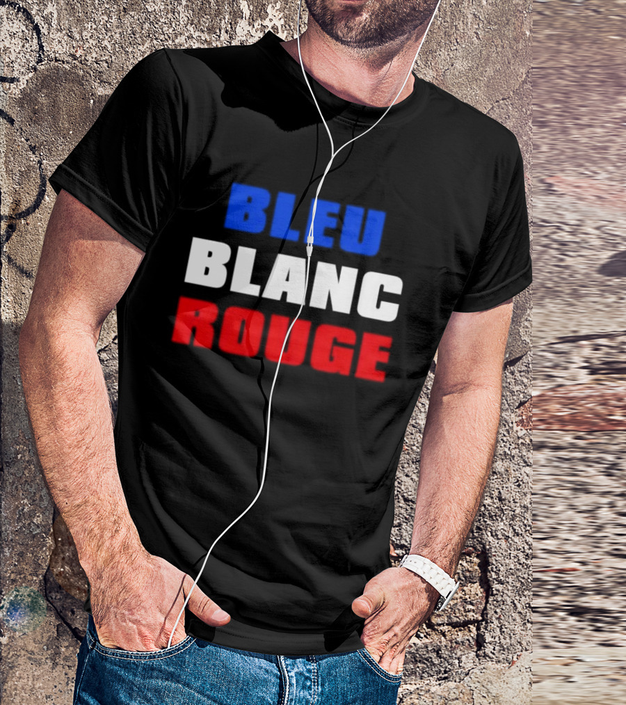 Montreal Canadiens Bleu Blanc Rouge Hockey Team Colors Fan T-Shirt