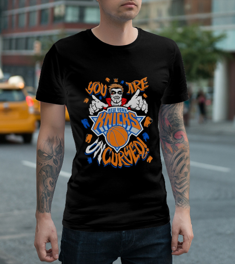Danhausen You Are Cursed New York Knicks T-Shirt
