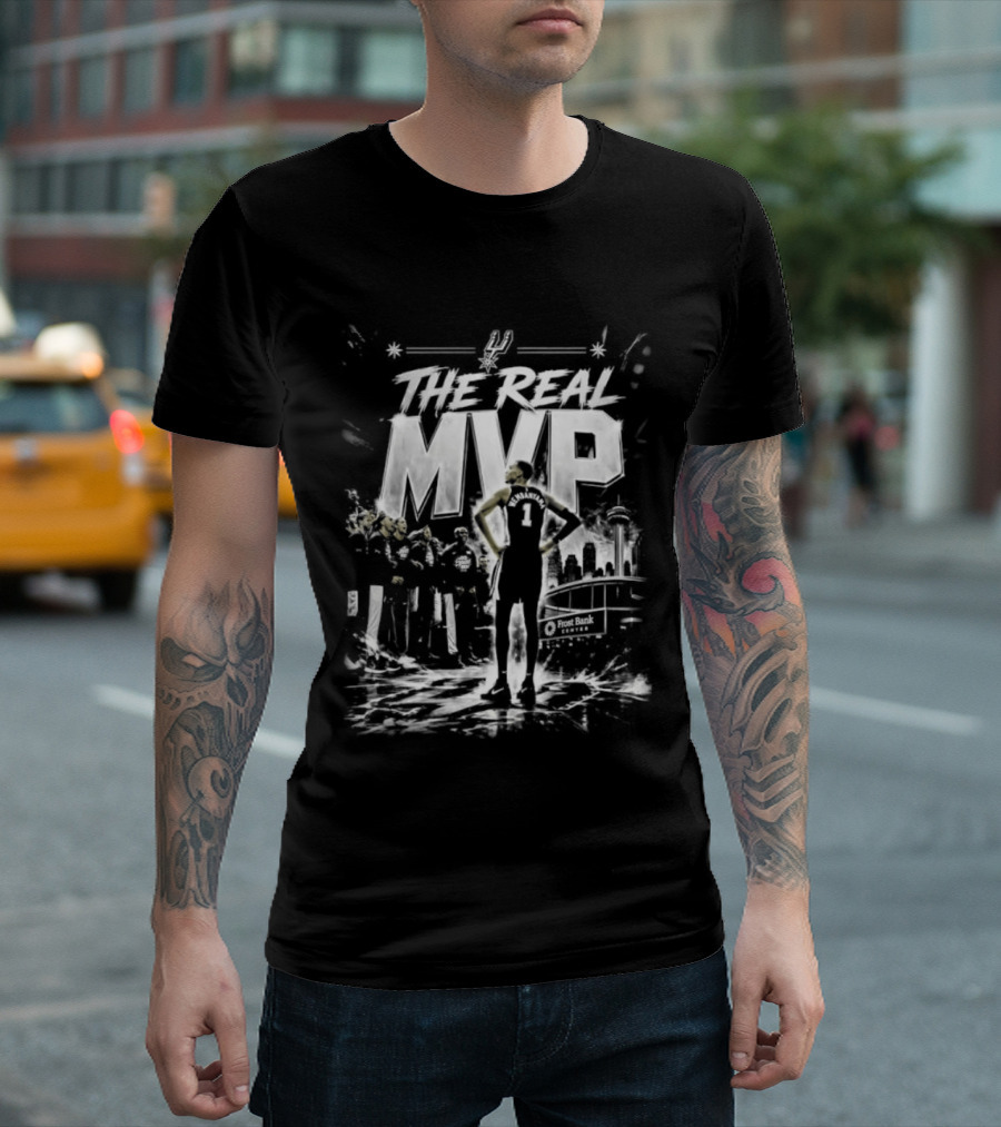Victor Wembanyama The Real MVP San Antonio Spurs Basketball Star T-Shirt