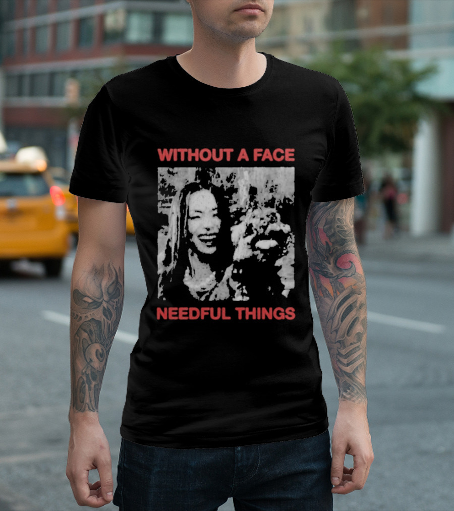 Without A Face Needful Things Smiling Woman T-Shirt