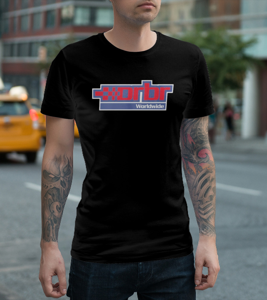 ORBR Worldwide Racing F1 Checkered Flag T-Shirt