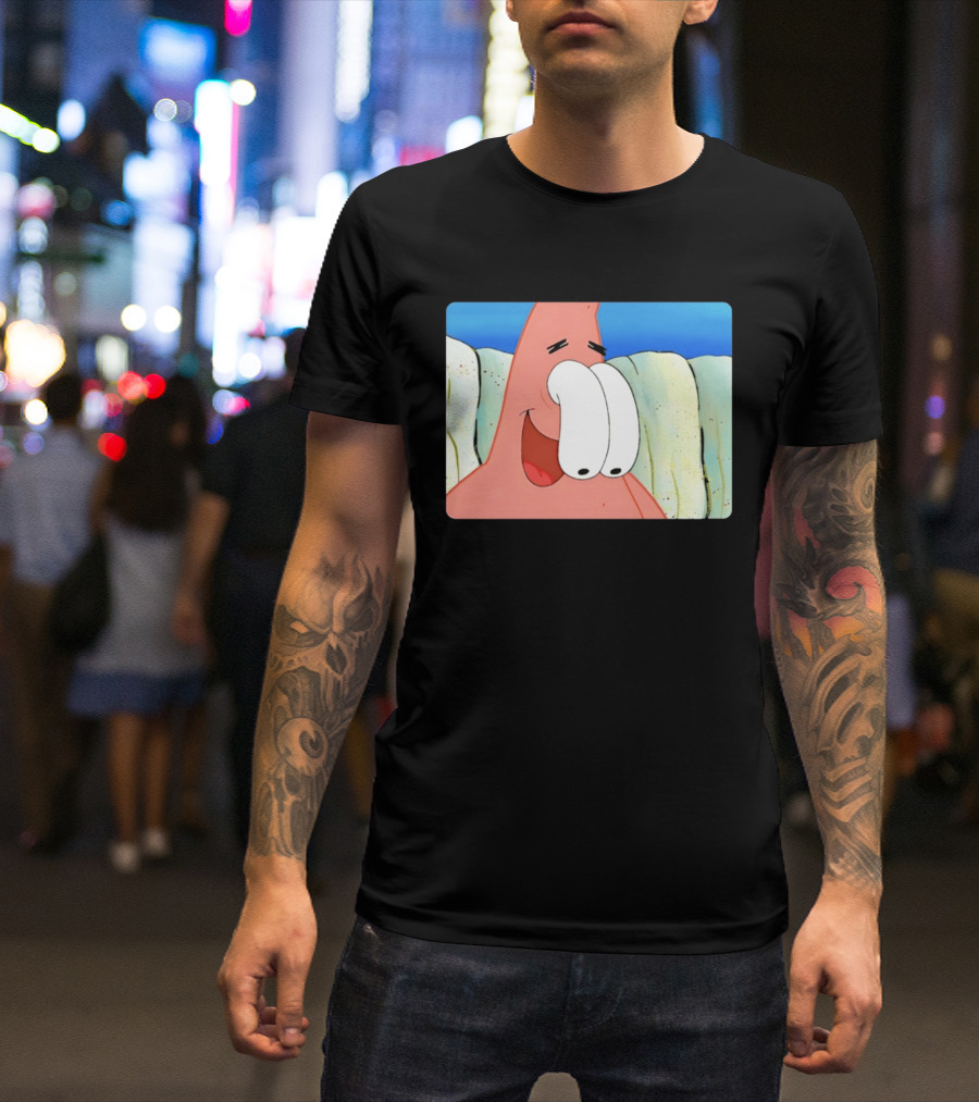 Patrick Star Silly Eyes SpongeBob Meme T-Shirt