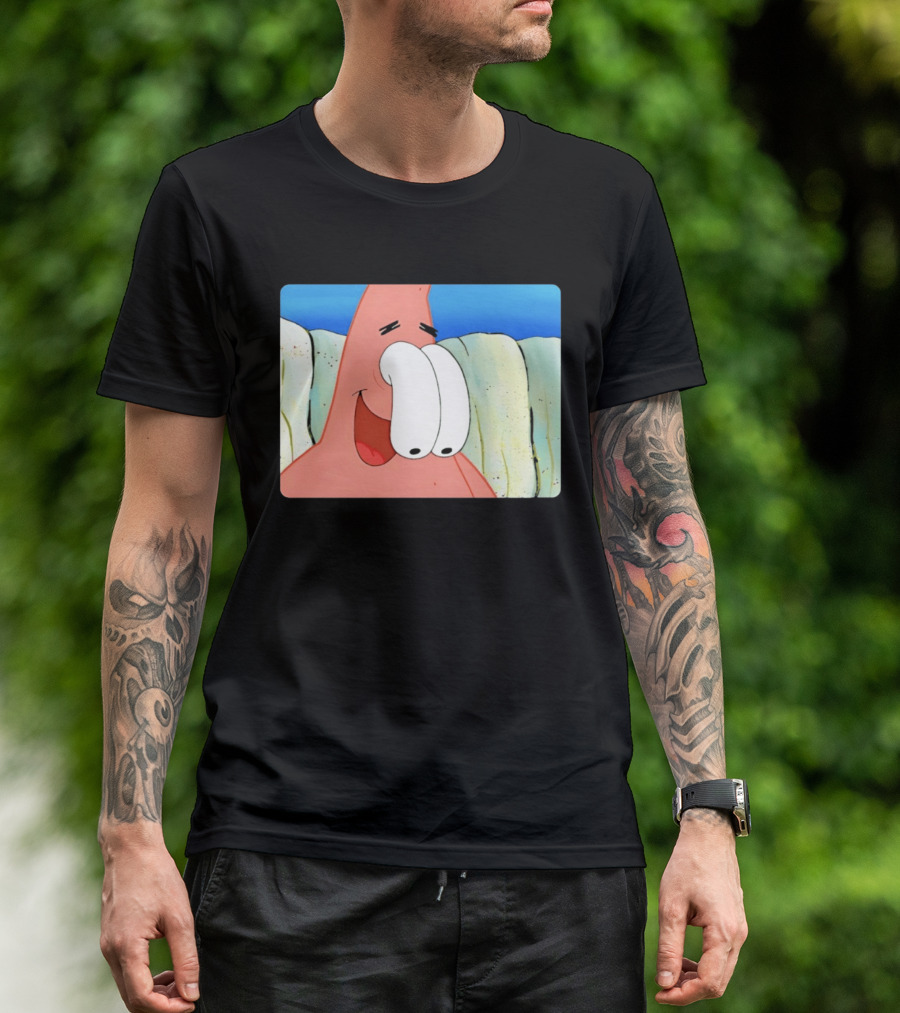 Patrick Star Silly Eyes SpongeBob Meme T-Shirt