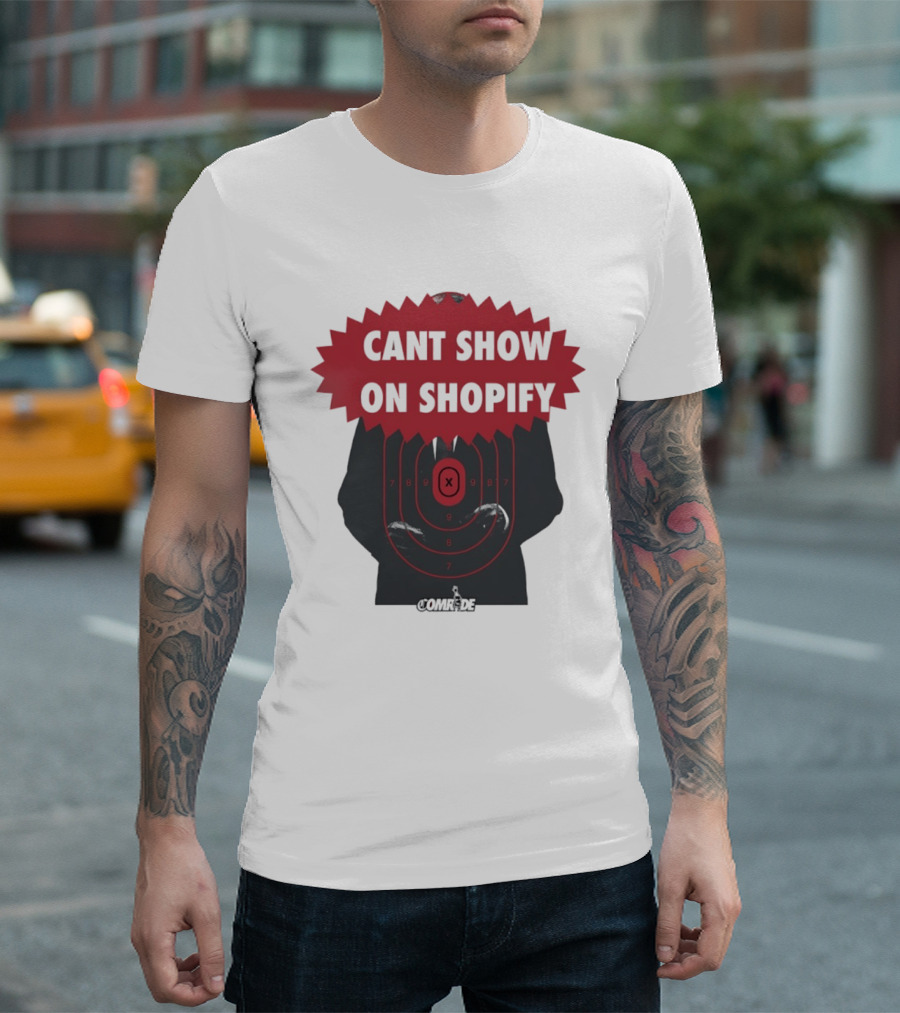 Cant Show On Shopify Target Practice X Comrade T-Shirt