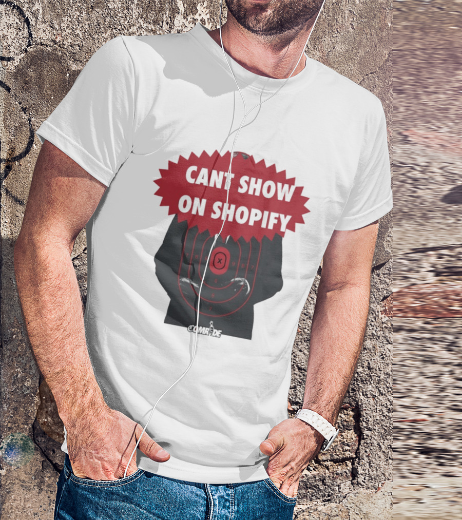 Cant Show On Shopify Target Practice X Comrade T-Shirt