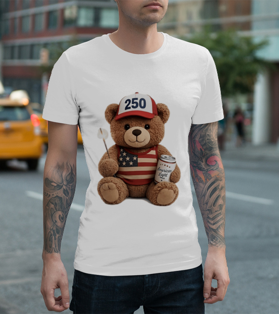 American Bear 250 United States Celebration T-Shirt