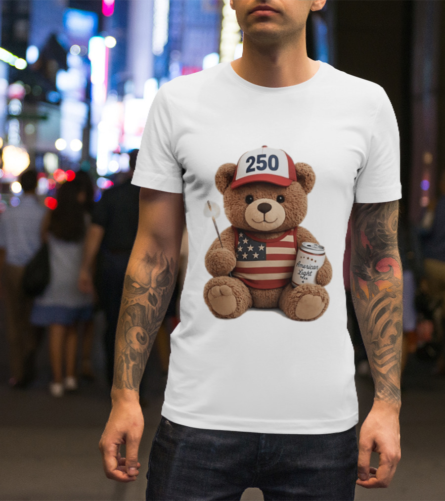 American Bear 250 United States Celebration T-Shirt