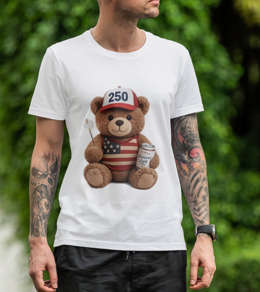 American Bear 250 United States Celebration T-Shirt