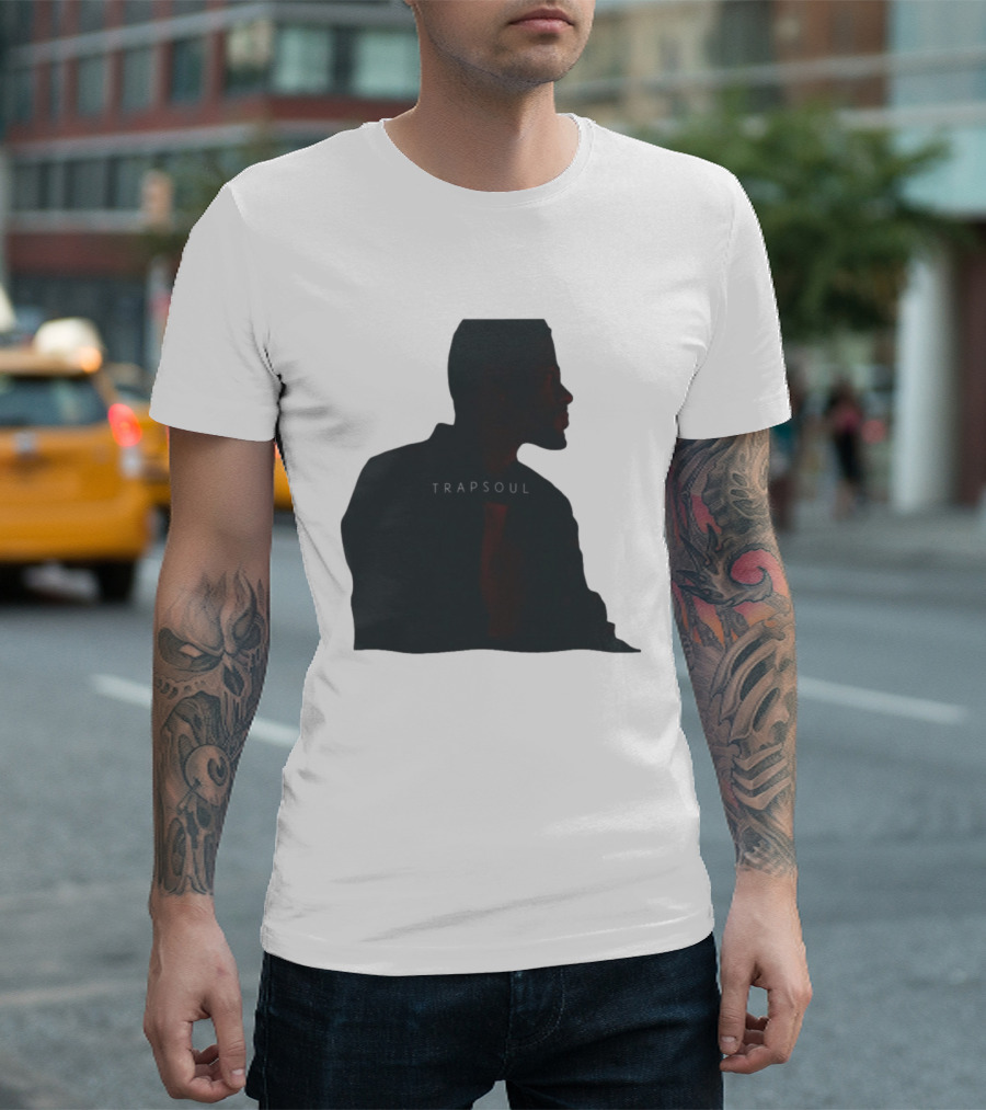 Bryson Tiller Trapsoul Silhouette Profile T-Shirt
