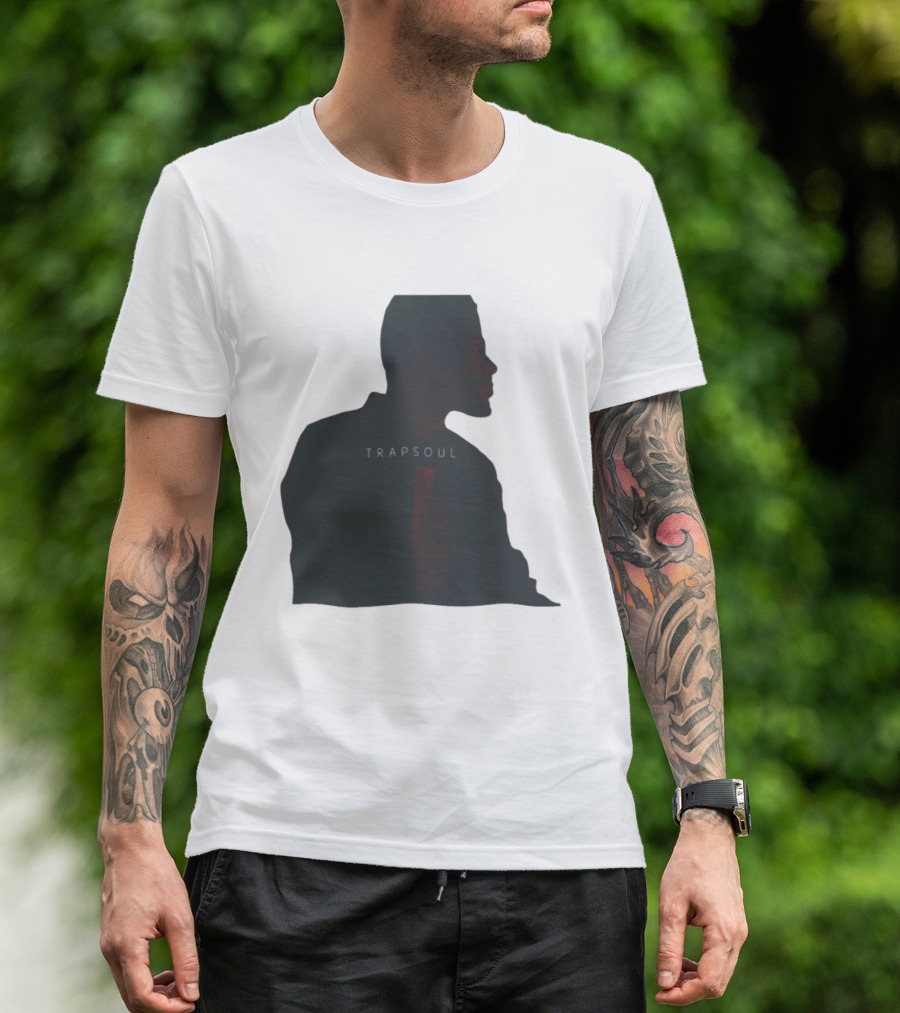 Bryson Tiller Trapsoul Silhouette Profile T-Shirt