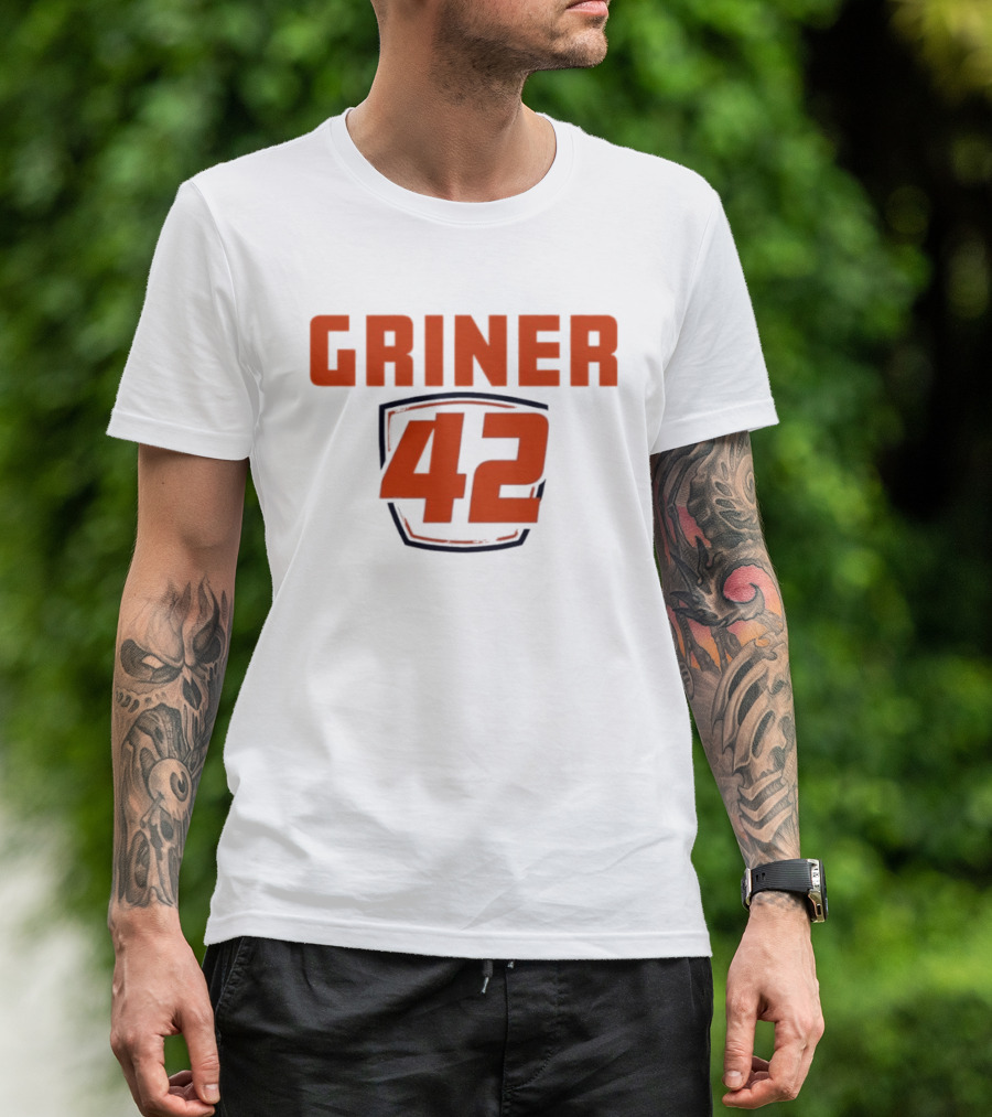 Griner 42 Phoenix Mercury Basketball Team Fan Gear T-Shirt