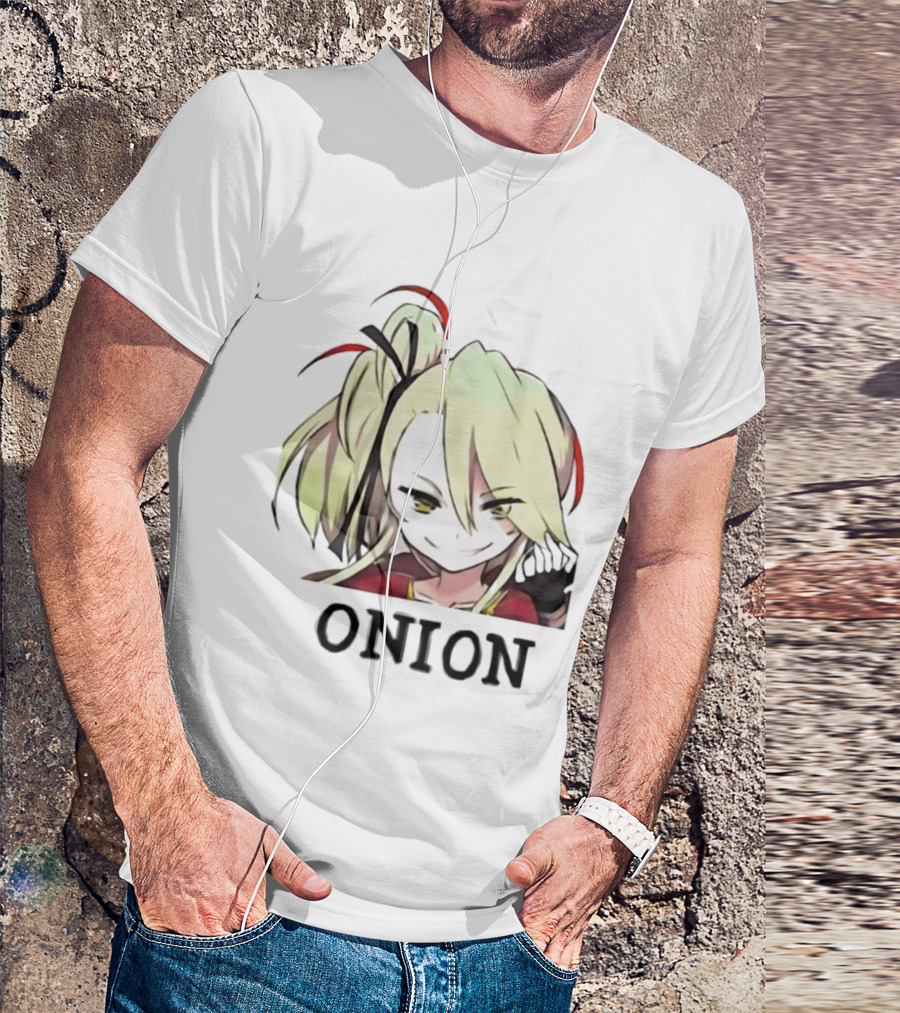 Deathpolca Anime Style Character With Onion T-Shirt
