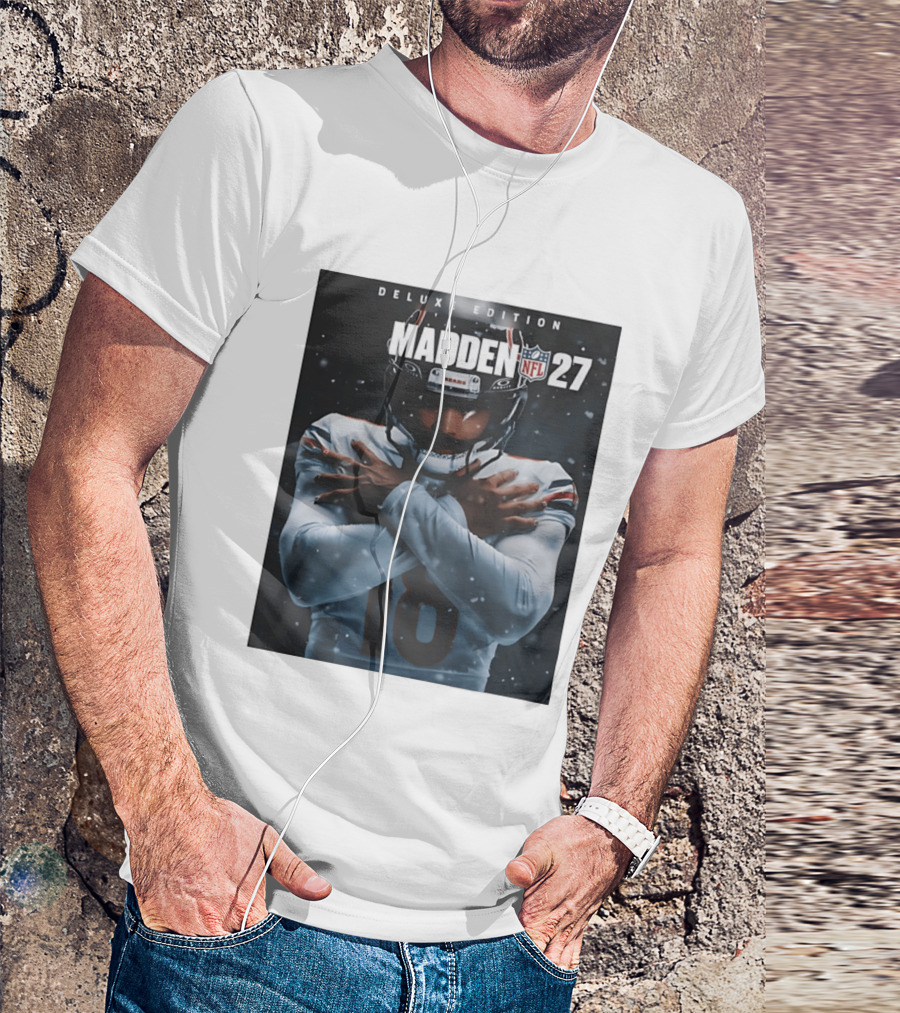 Madden NFL 27 Deluxe Edition Caleb Williams Bears 18 T-Shirt