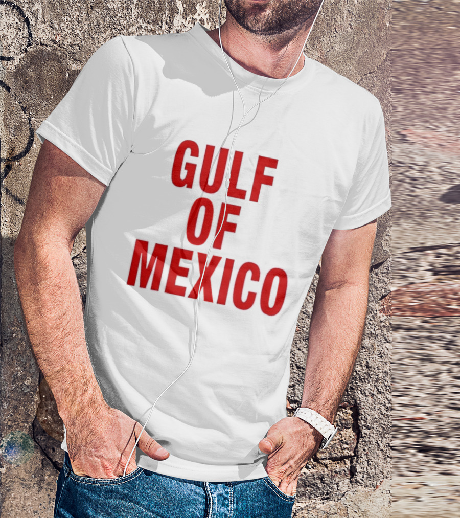 Gulf Of Mexico Bold Red T-Shirt