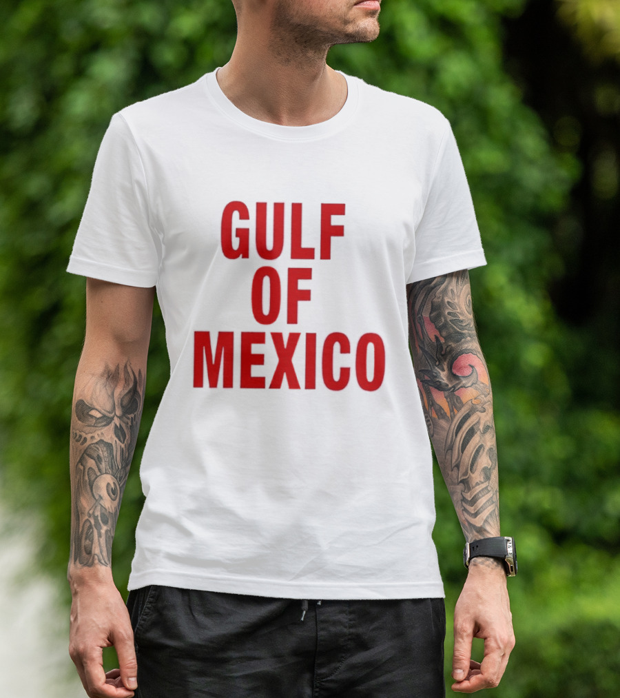 Gulf Of Mexico Bold Red T-Shirt