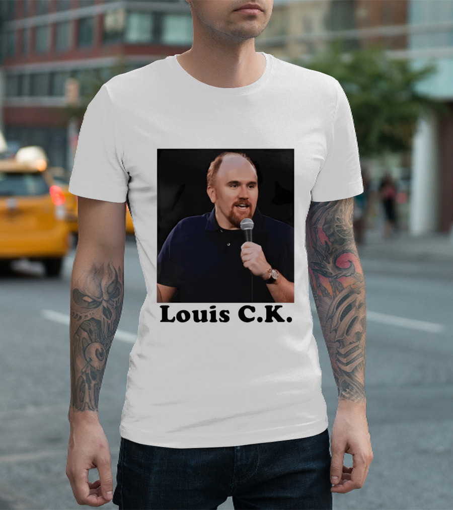 Louis C.K. Oh My God Photo Stand Up Comedy Image T-Shirt