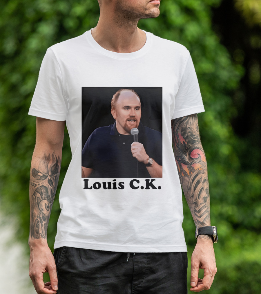 Louis C.K. Oh My God Photo Stand Up Comedy Image T-Shirt