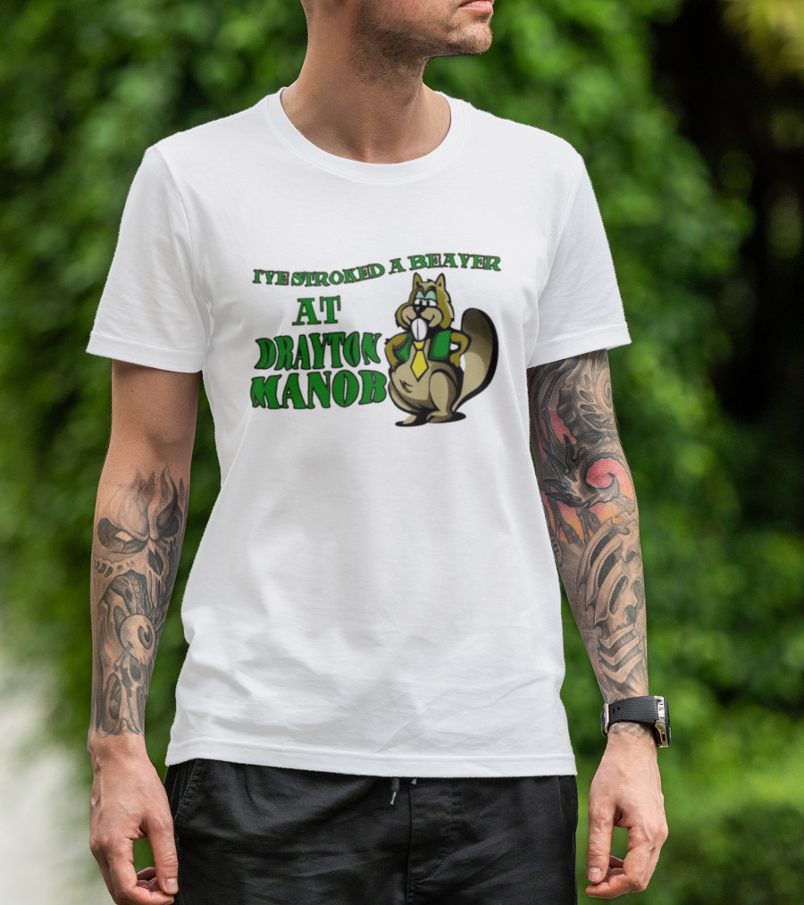 I've Stroked A Beaver At Drayton Manor Cartoon T-Shirt