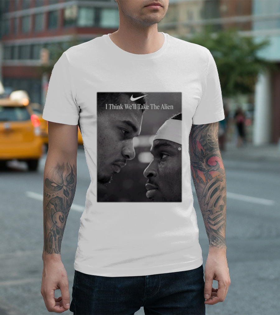 I Think We'll Take The Alien NBA Basketball Victor Wembanyama T-Shirt