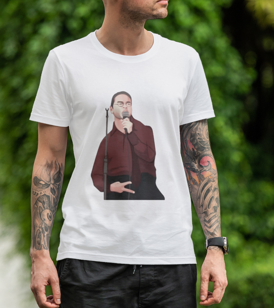 Max And Paddy Stand Up Comedy Performance Live Stage Microphone T-Shirt