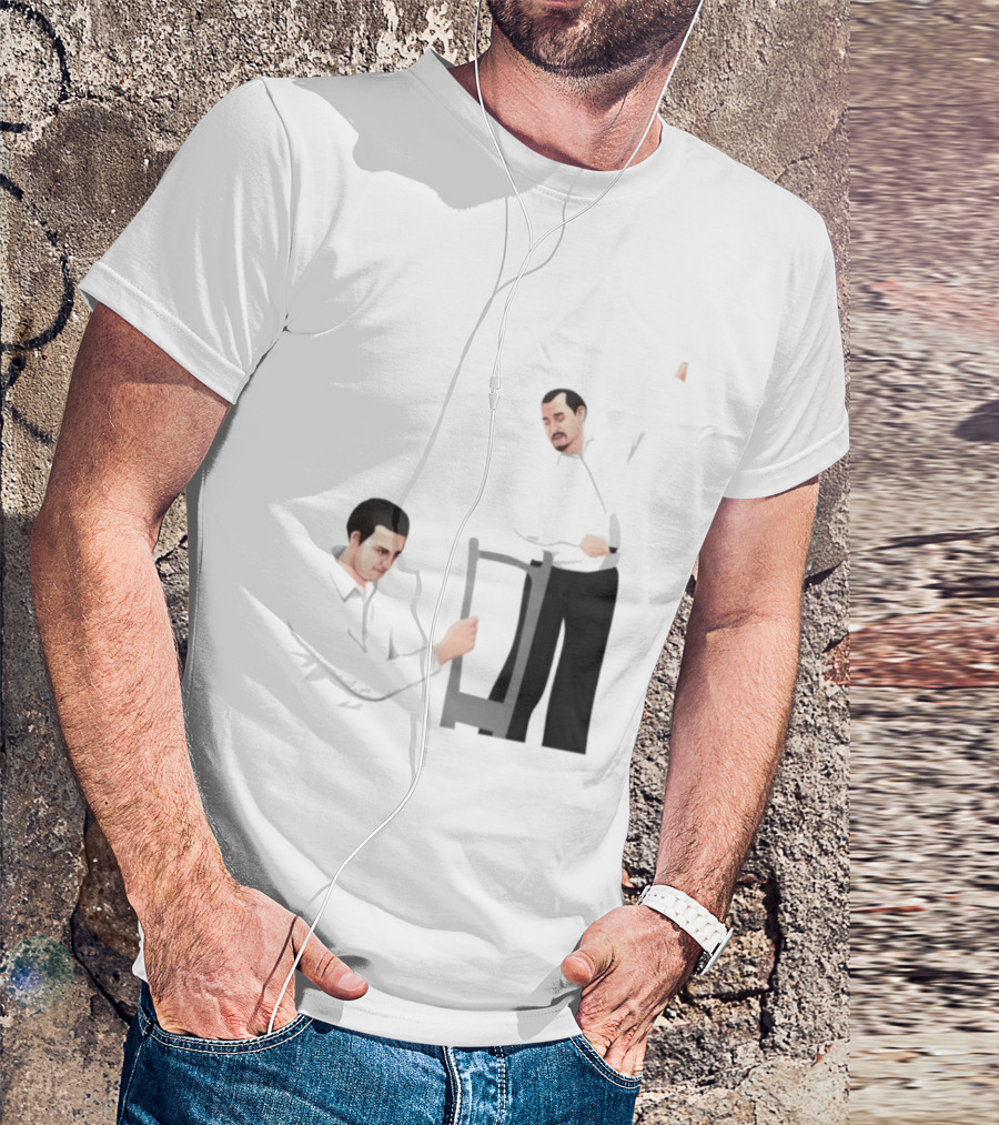 Max And Paddy Pine Barrens Christopher Moltisanti Paulie Gualtieri Chair Scene T-Shirt