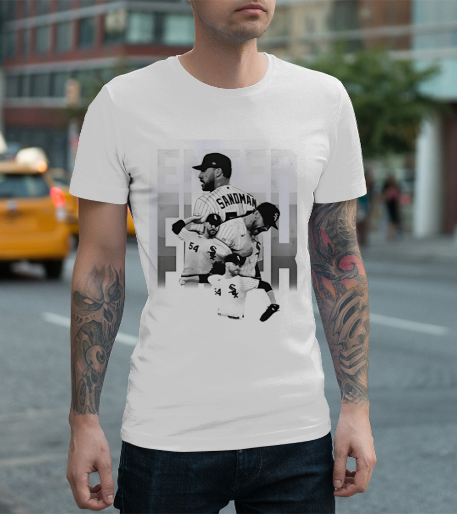 Liam Hendriks Chicago White Sox Enter Sandman MLB Player Sport T-Shirt