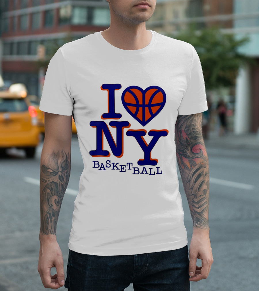 I Heart NY Basketball 2026 New York Knicks NBA T-Shirt