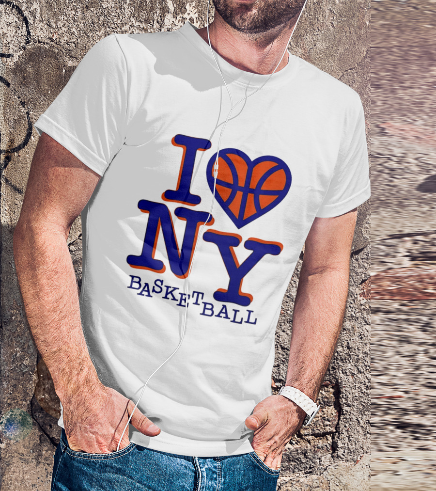 I Heart NY Basketball 2026 New York Knicks NBA T-Shirt