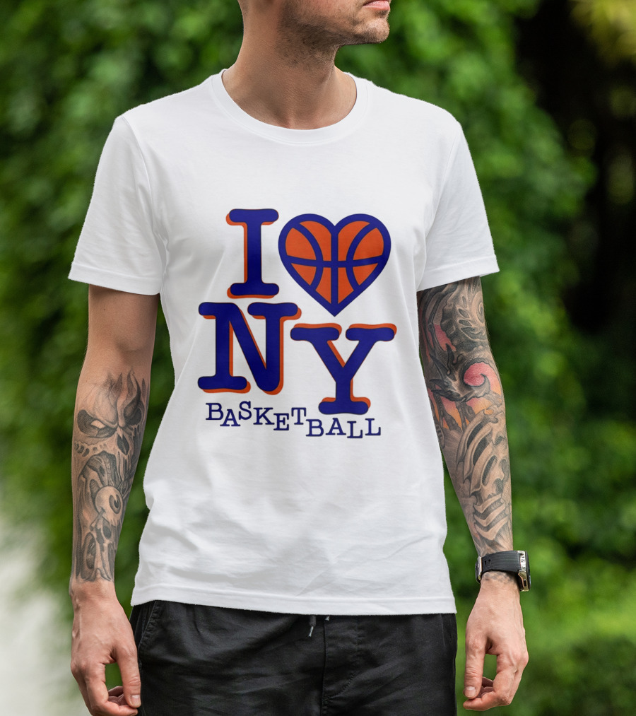 I Heart NY Basketball 2026 New York Knicks NBA T-Shirt