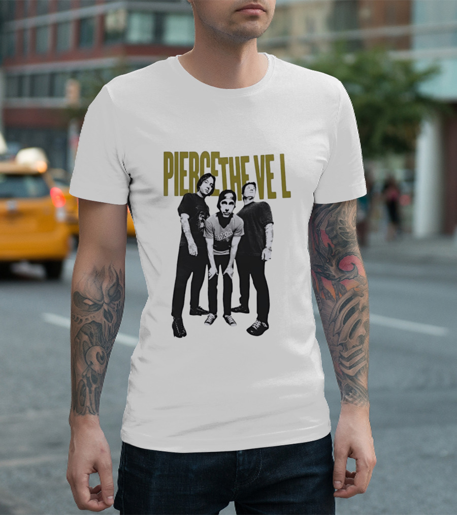 Pierce The Veil Band Vic Fuentes Tony Perry Jaime Preciado Music Fan T-Shirt