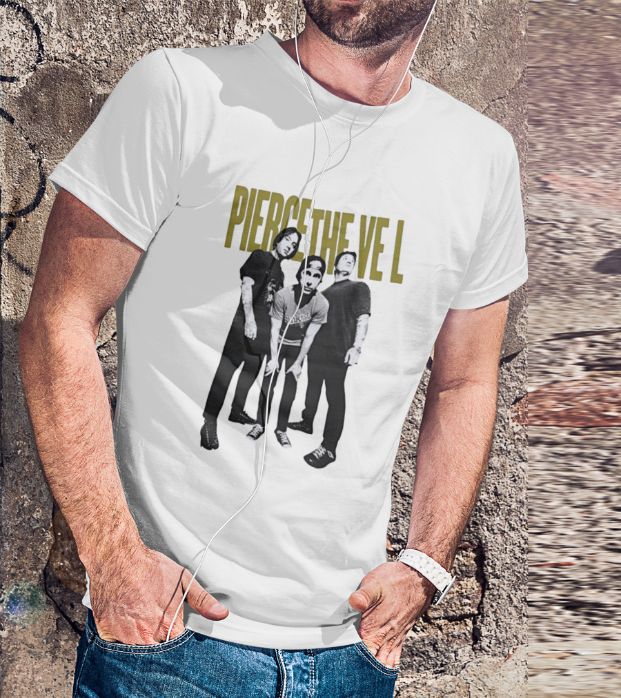 Pierce The Veil Band Vic Fuentes Tony Perry Jaime Preciado Music Fan T-Shirt