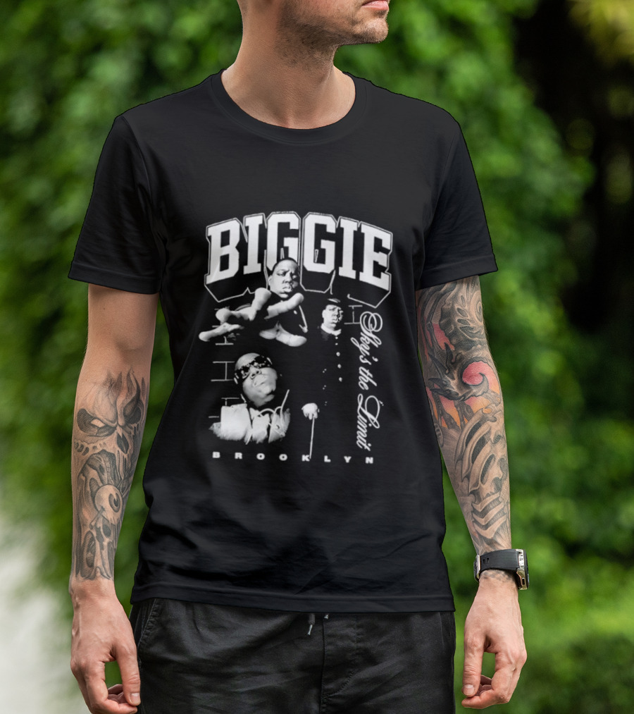 Biggie Smalls Notorious B.I.G. Brooklyn Sky's The Limit 2026 T-Shirt