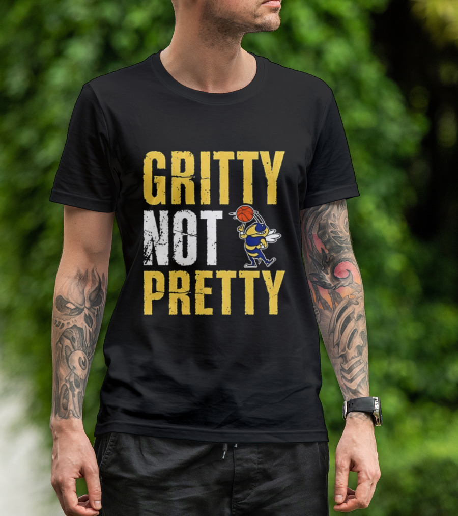 Gritty Not Pretty Georgia Tech Buzz Basketball T-Shirt