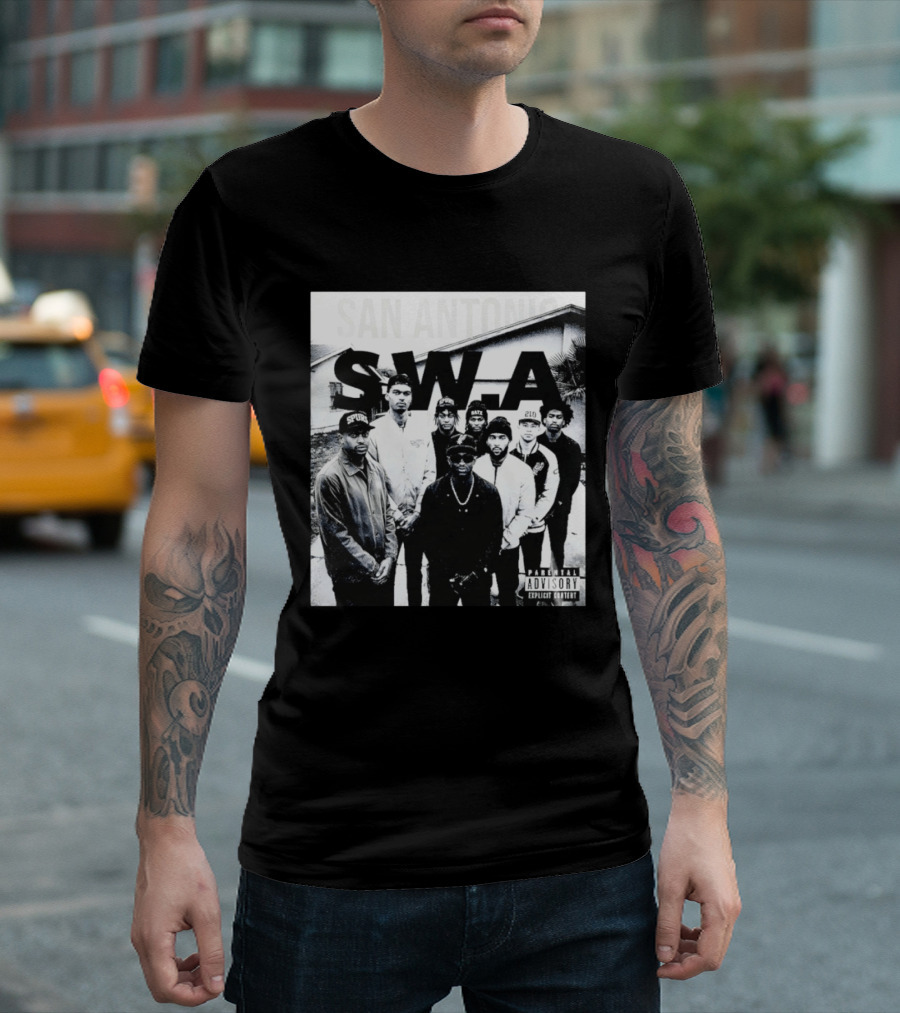 San Antonio Spurs SWA Wembanyama Stephon Castle De'Aaron Dylan Harper Explicit Content T-Shirt