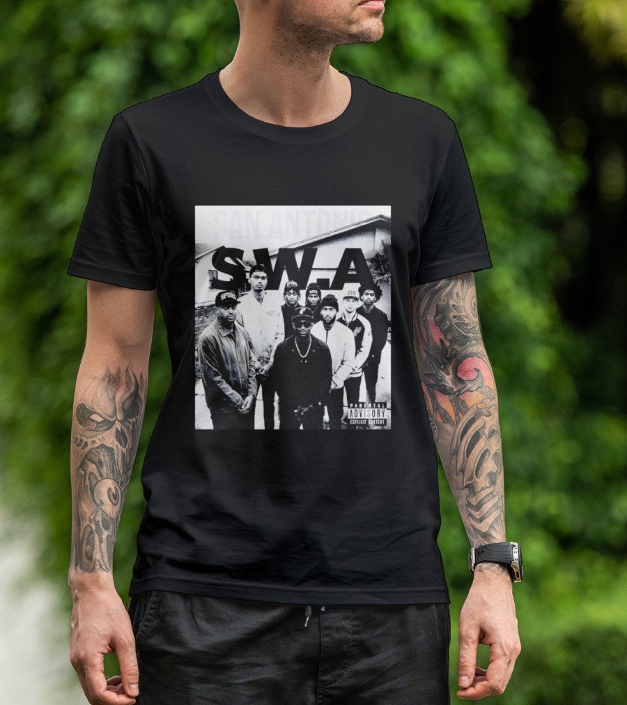 San Antonio Spurs SWA Wembanyama Stephon Castle De'Aaron Dylan Harper Explicit Content T-Shirt
