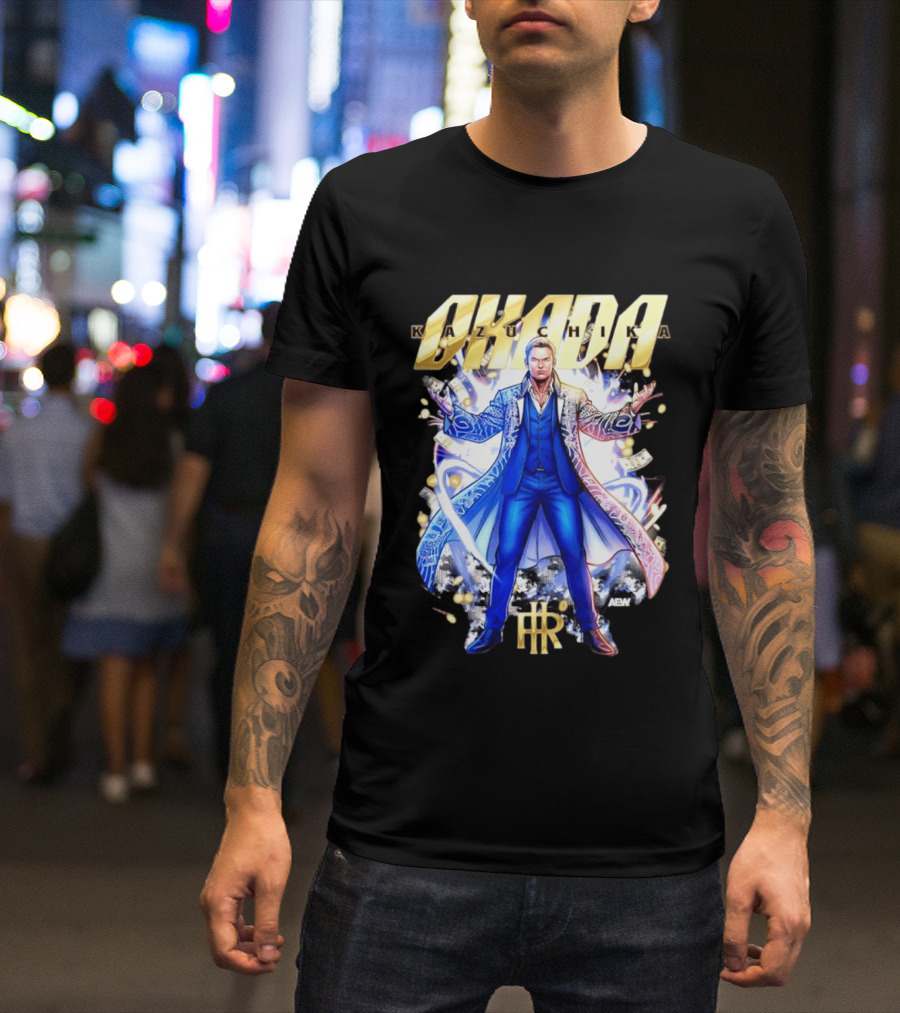 Kazuchika Okada Rainmaker AEW Money Energy HR T-Shirt
