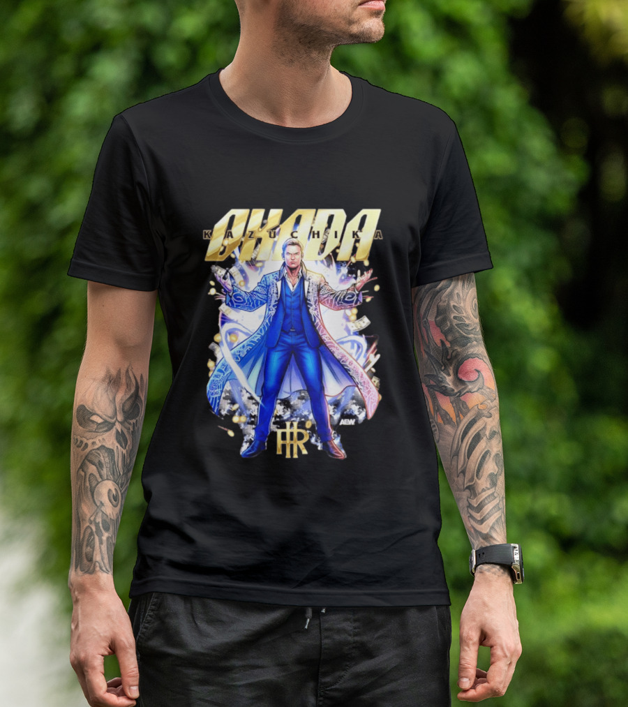 Kazuchika Okada Rainmaker AEW Money Energy HR T-Shirt