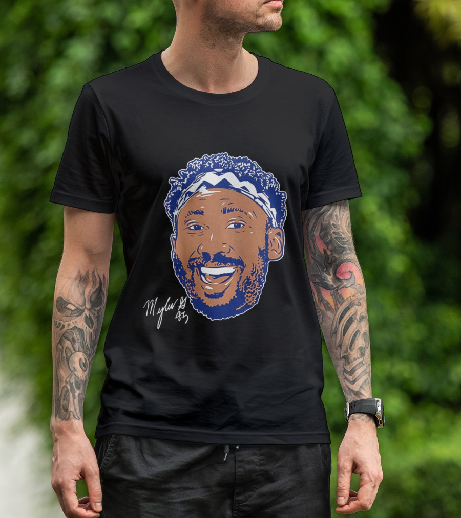 Myles Garrett Los Angeles Rams Swag Headband Football T-Shirt