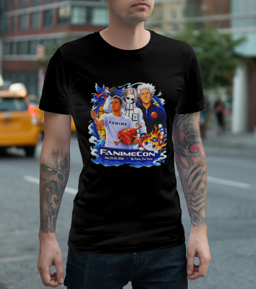 FanimeCon May 22 25 2026 By Fans For Fans T-Shirt