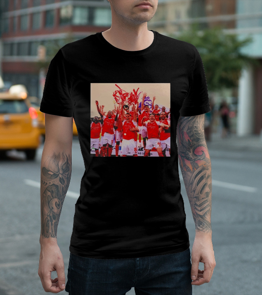 Champions Arsenal Premier League Triumph 2026 T-Shirt