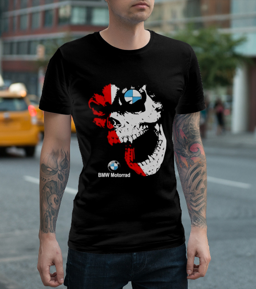 BMW Motorrad Rider Skull Soul T-Shirt