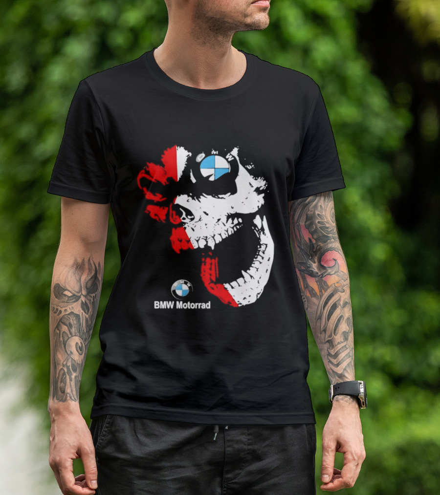 BMW Motorrad Rider Skull Soul T-Shirt